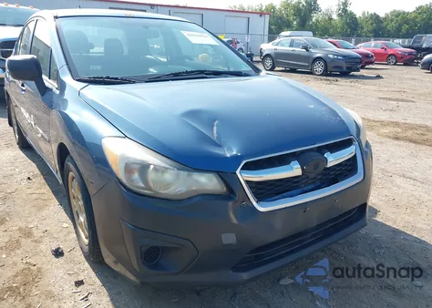 2012 Subaru Impreza 2.0I from USA, damaged, VIN JF1GJAA63CG028266